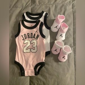 Baby Girl Jordan Set